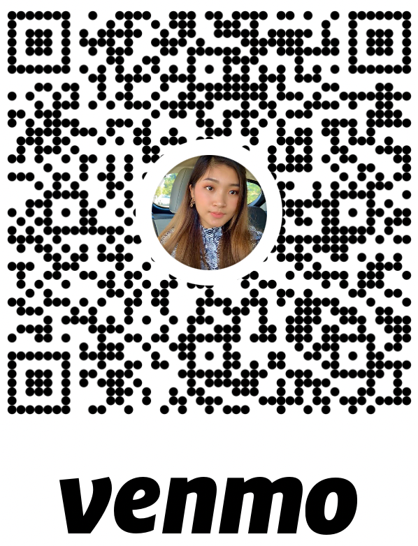 Venmo QR code for Ellie Kong, @sivkeang